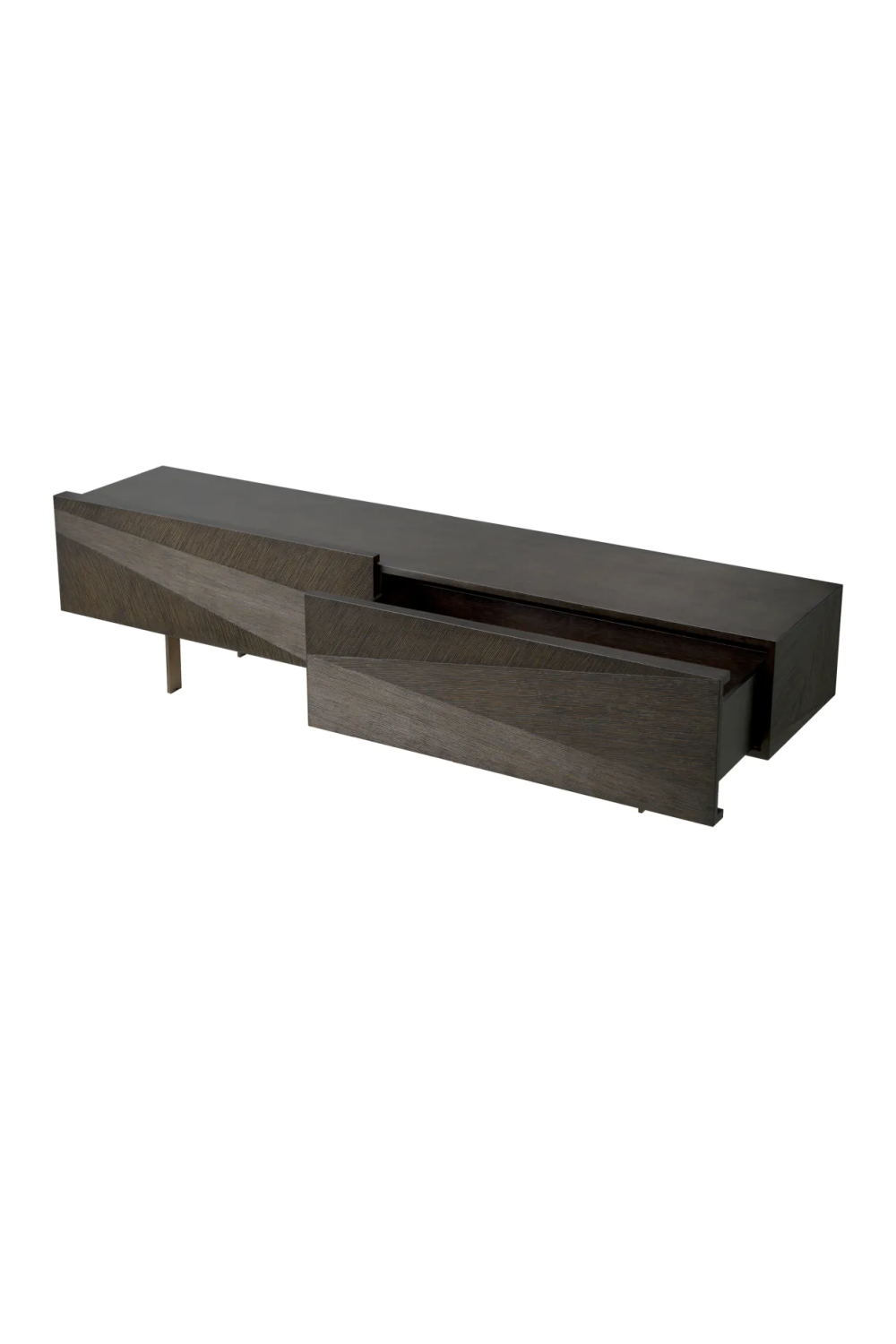 Mocha Oak 2-Drawer TV Cabinet | Eichholtz San Martin | Oroa.com