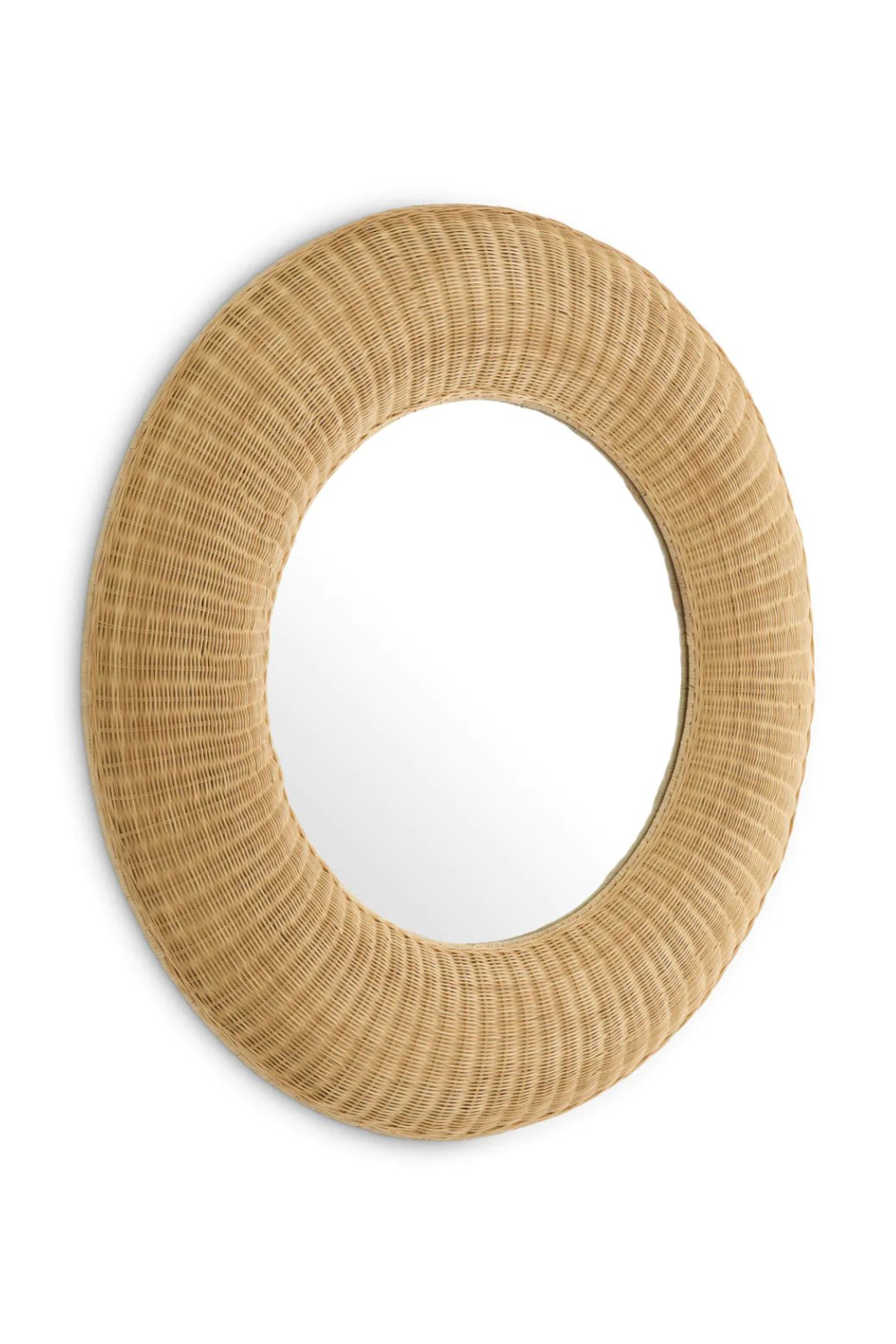 Handwoven Rattan Mirror | Eichholtz Idora | Oroa.com