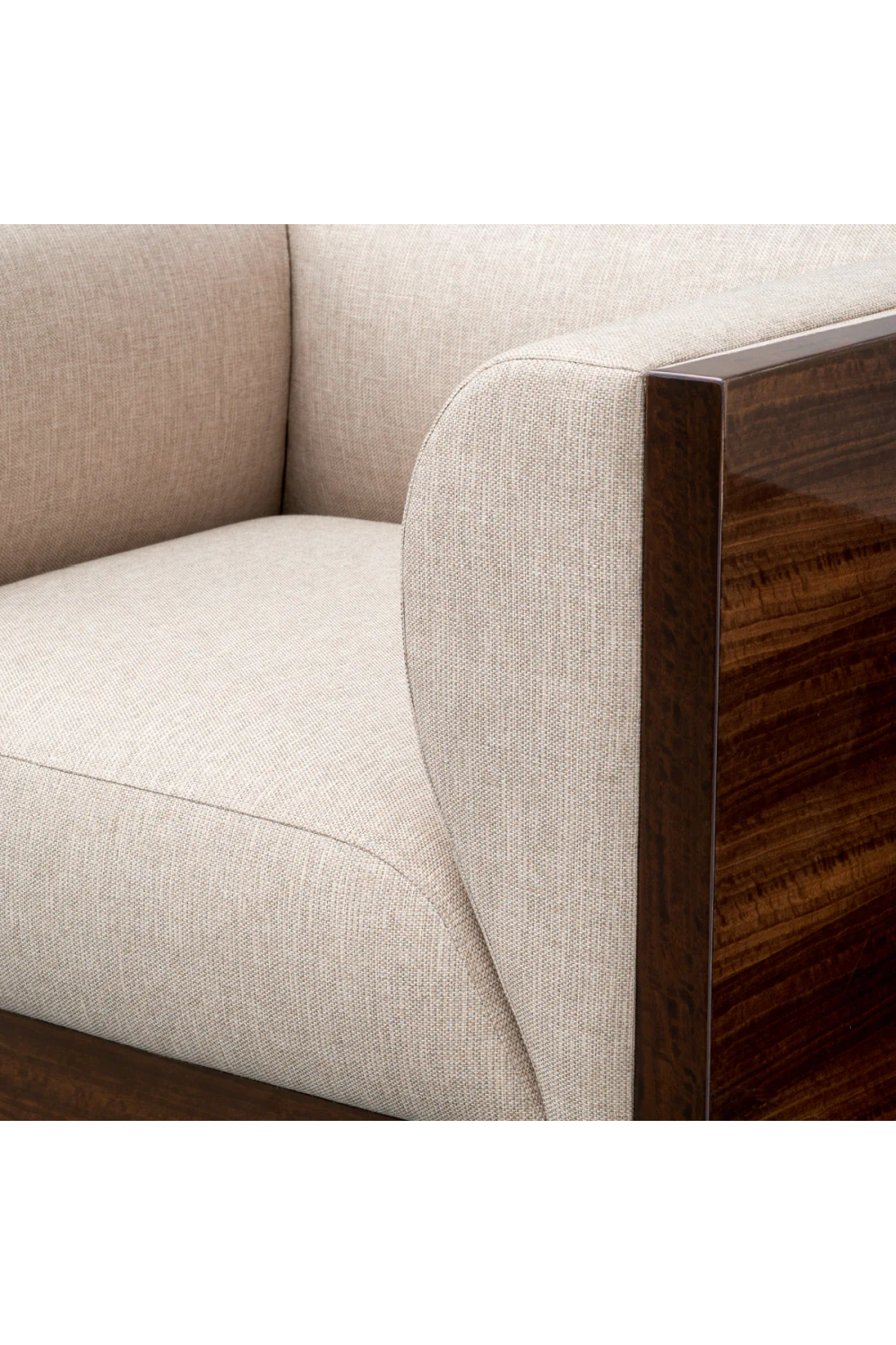 Eucalyptus Veneer Swivel Chair | Eichholtz Sebastian | Oroa.com