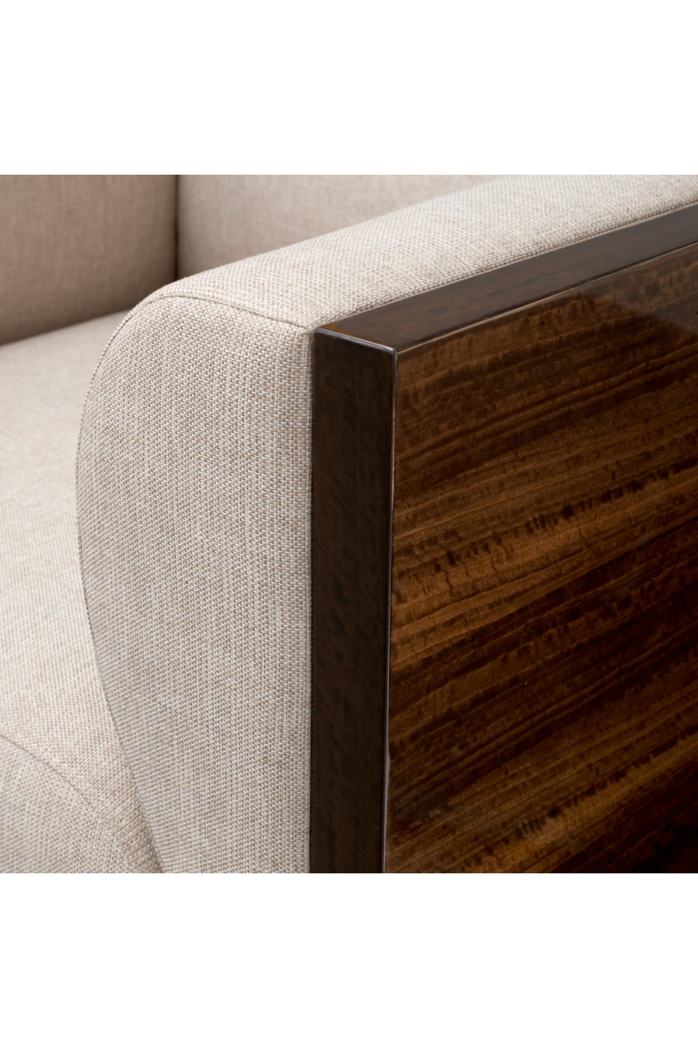 Eucalyptus Veneer Swivel Chair | Eichholtz Sebastian | Oroa.com