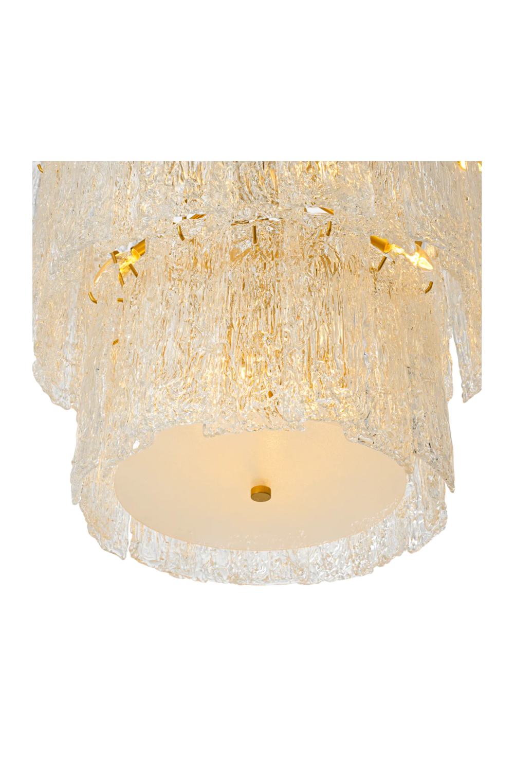 Glass Layered Chandelier | Eichholtz Almeria  | Oroatrade.com 