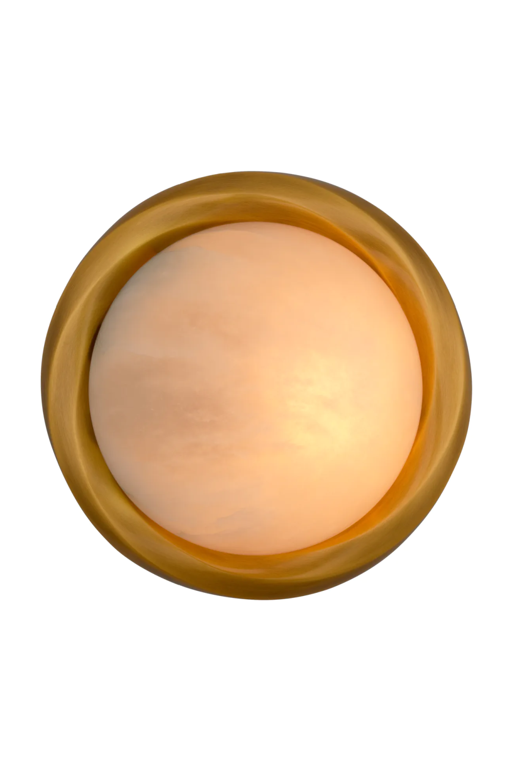 Round Alabaster Wall Lamp | Eichholtz Vigo | Oroatrade.com