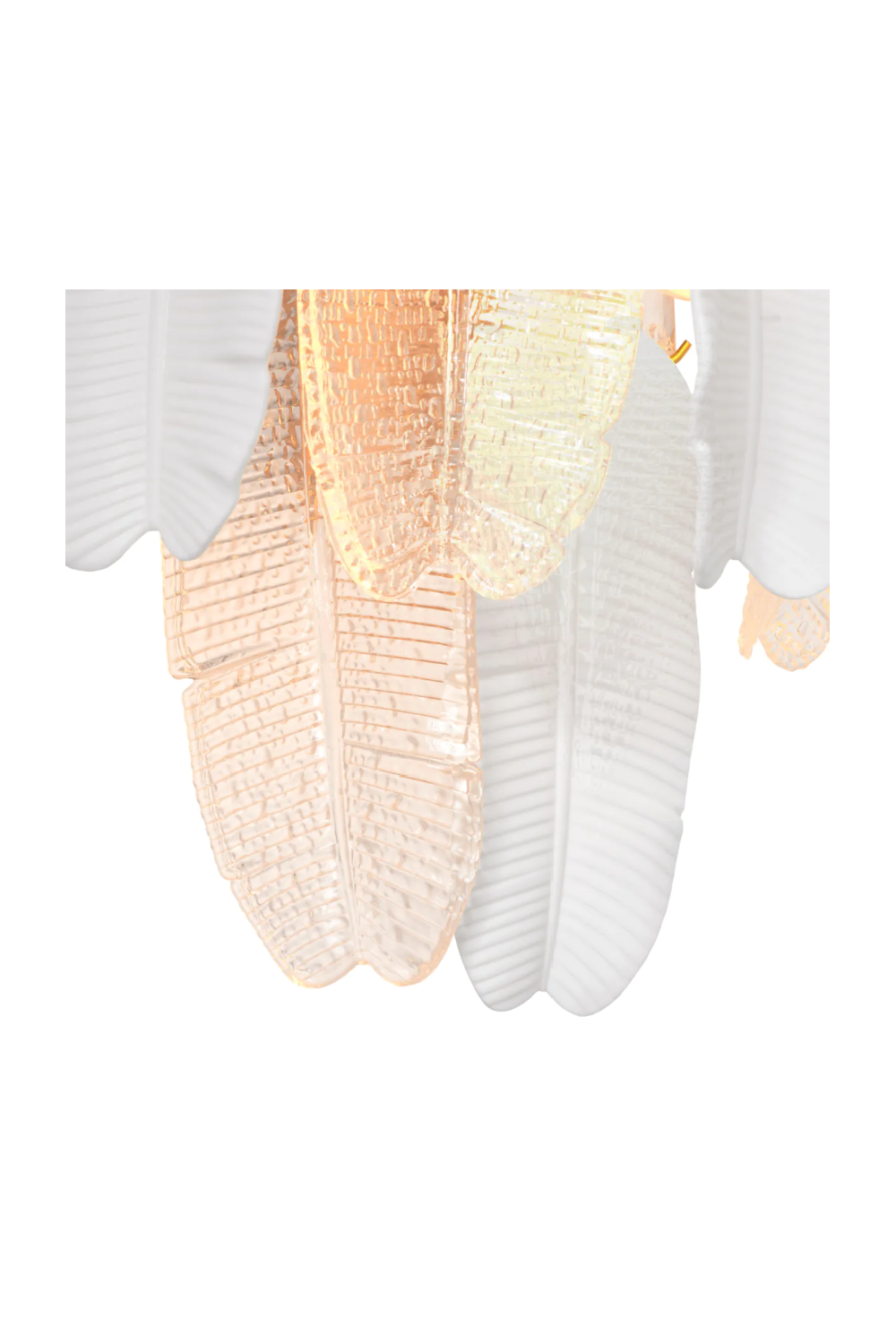 Palm Textured Glass Wall Lamp | Eichholtz Saint Lucia | Oroatrade.com