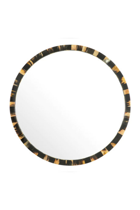 Natural Horn Oval Mirror XL | Eichholtz Saint Jerome | Oroa.com