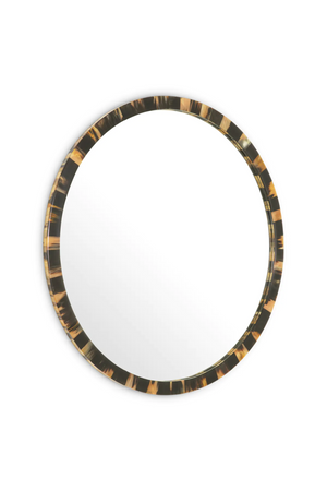 Natural Horn Oval Mirror XL | Eichholtz Saint Jerome | Oroa.com