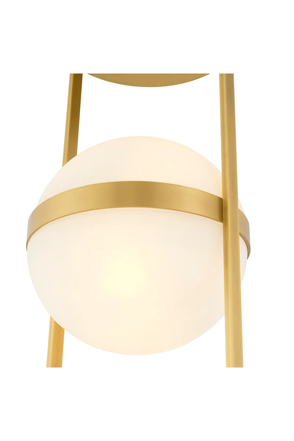 White Globe Double Ceiling Lamp | Eichholtz Dover | Oroatrade.com 