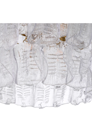 Tiered Handmade Glass Chandelier | Eichholtz Solange | Oroa.com