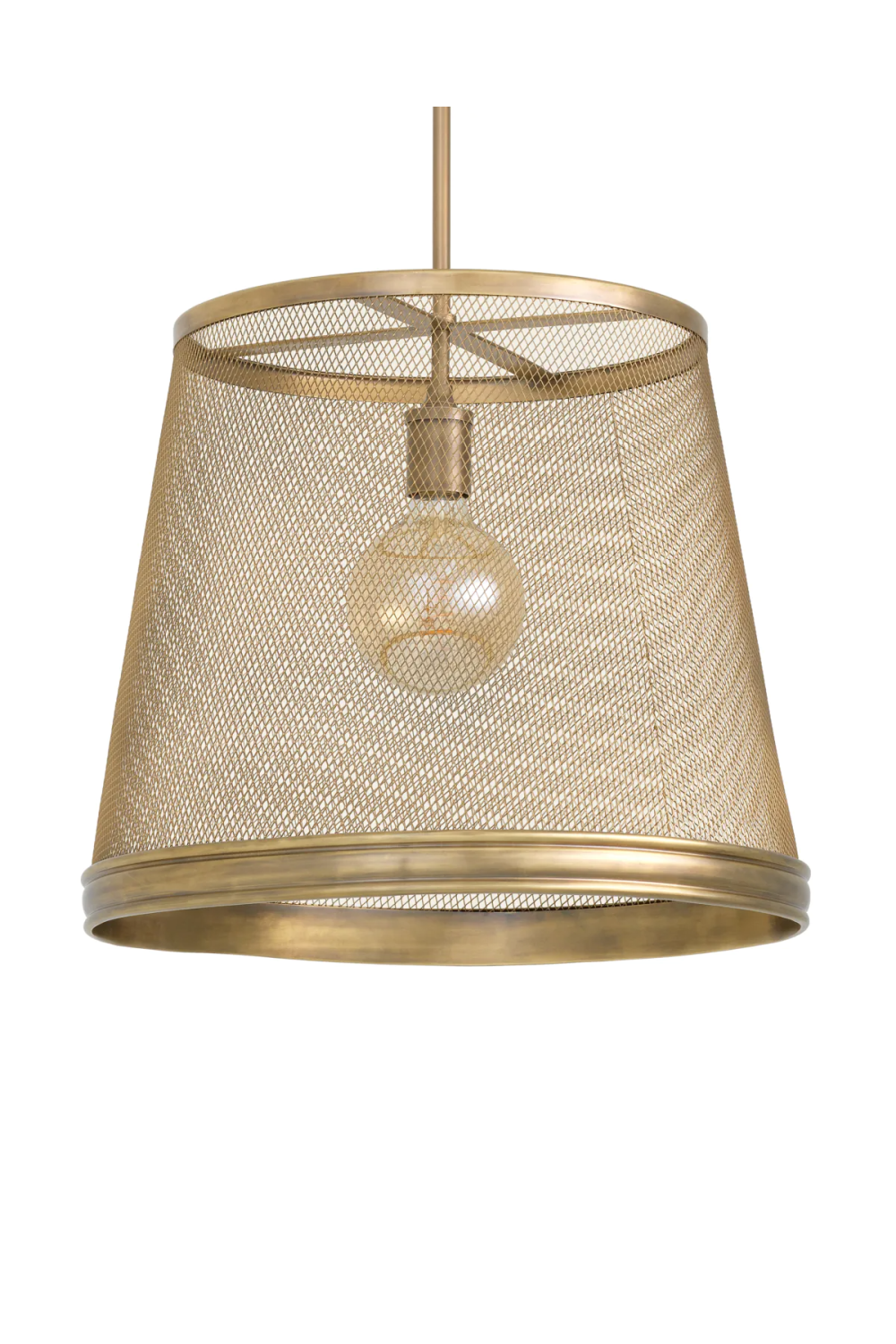 Vintage Brass Mesh Pendant Light | Eichholtz Colindale | Oroa.com