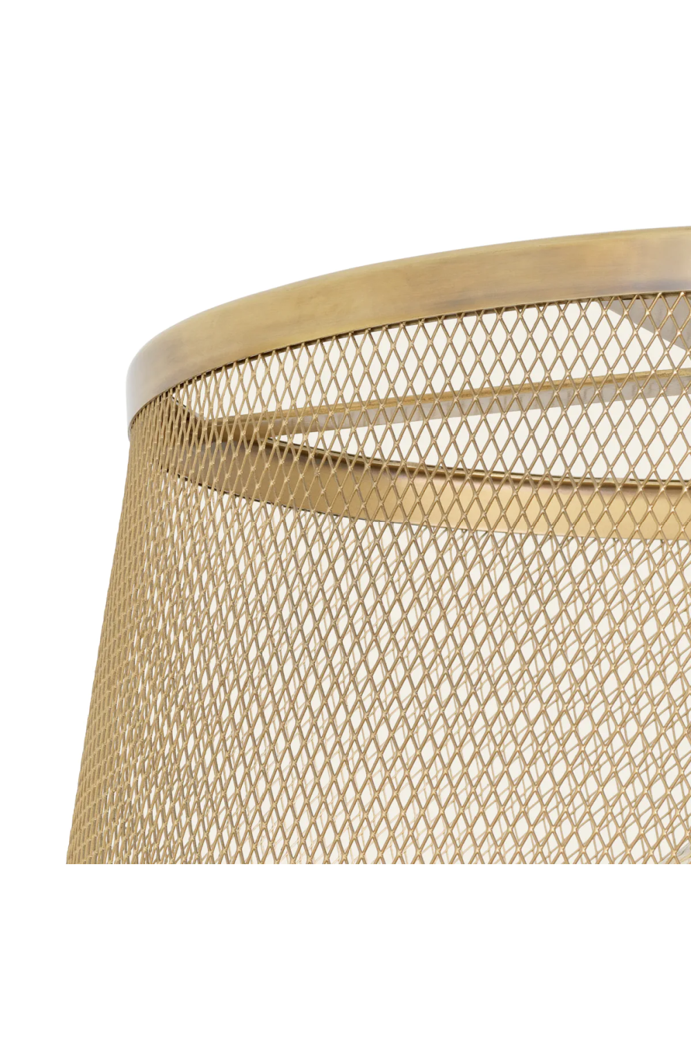 Vintage Brass Mesh Pendant Light | Eichholtz Colindale | Oroa.com