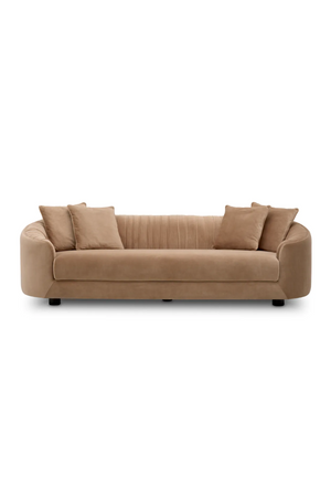 Brown Pleated Sofa | Eichholtz Jameson | Oroa.com