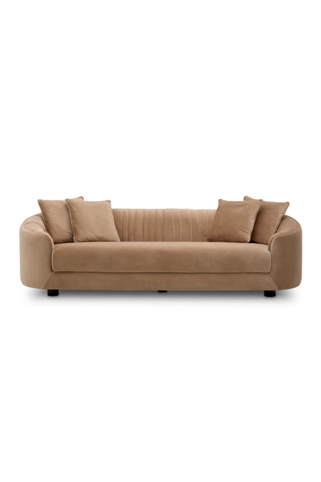 Brown Pleated Sofa | Eichholtz Jameson | Oroa.com