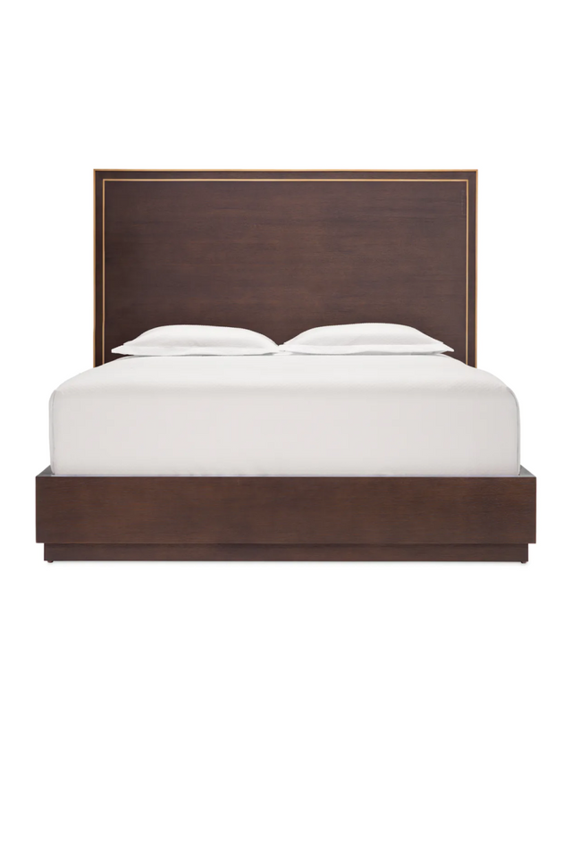 Brown Oak Bed Frame | Eichholtz Camelot | Oroa.com