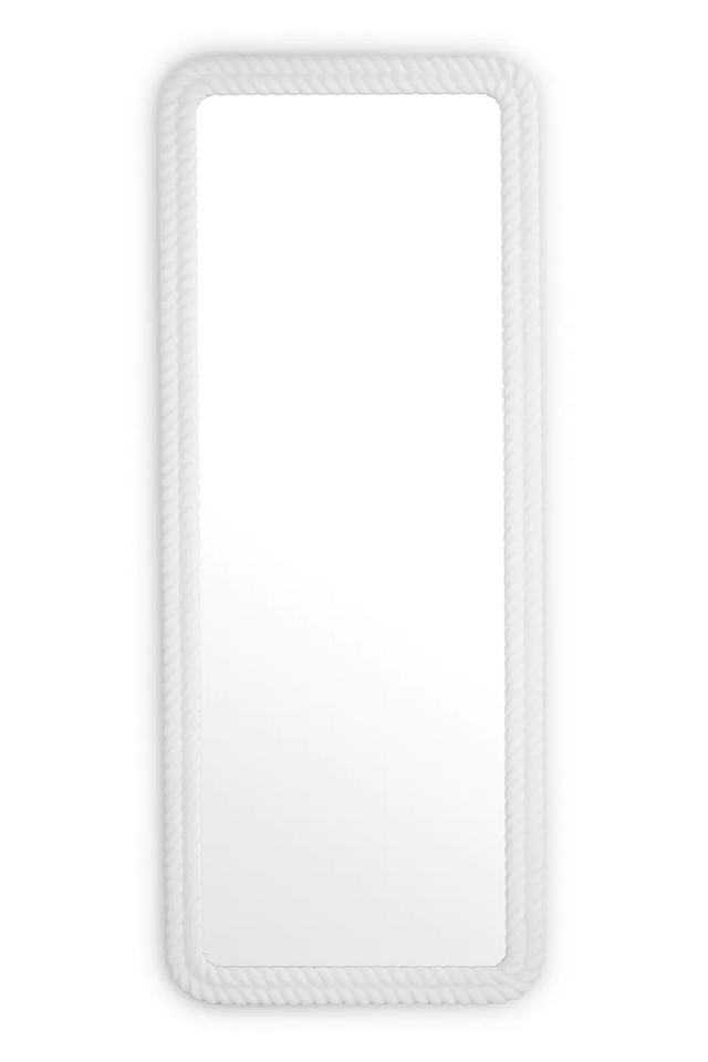 White Handcarved Mirror | Eichholtz Viviana | Oroa.com