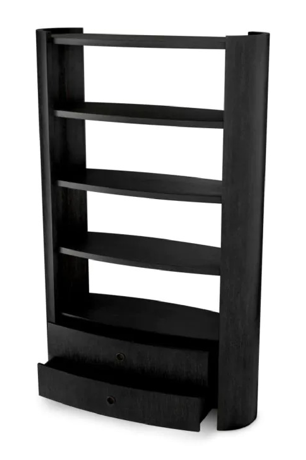 Black Oak 2-Drawer Shelf Cabinet | Eichholtz Splendora | Oroa.com