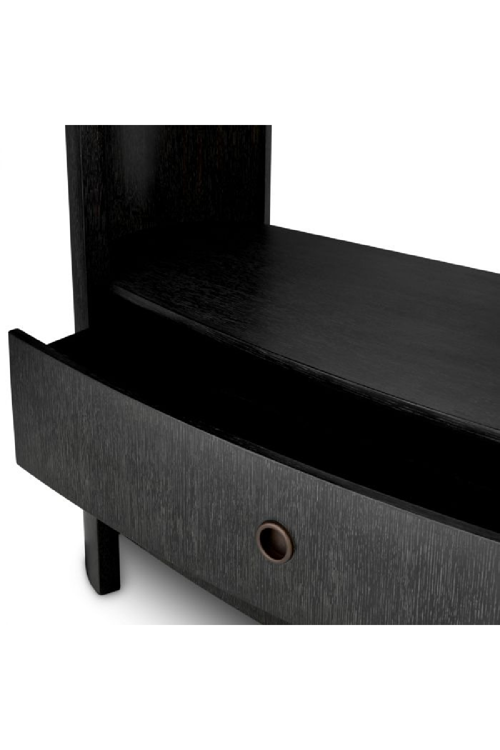 Black Oak 2-Drawer Shelf Cabinet | Eichholtz Splendora | Oroa.com