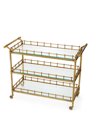 Vintage Brass Trolley | Eichholtz Scarlett | Oroa.com