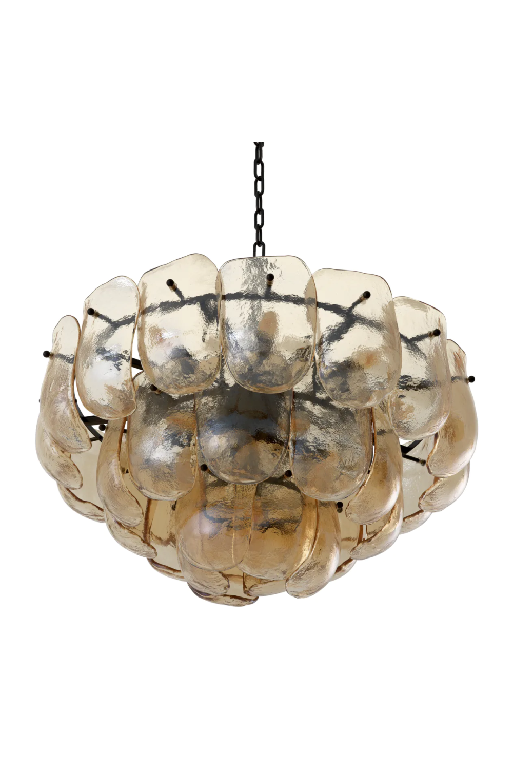 Glass Sheets Tiered Chandelier | Eichholtz Gustave | Oroa.com