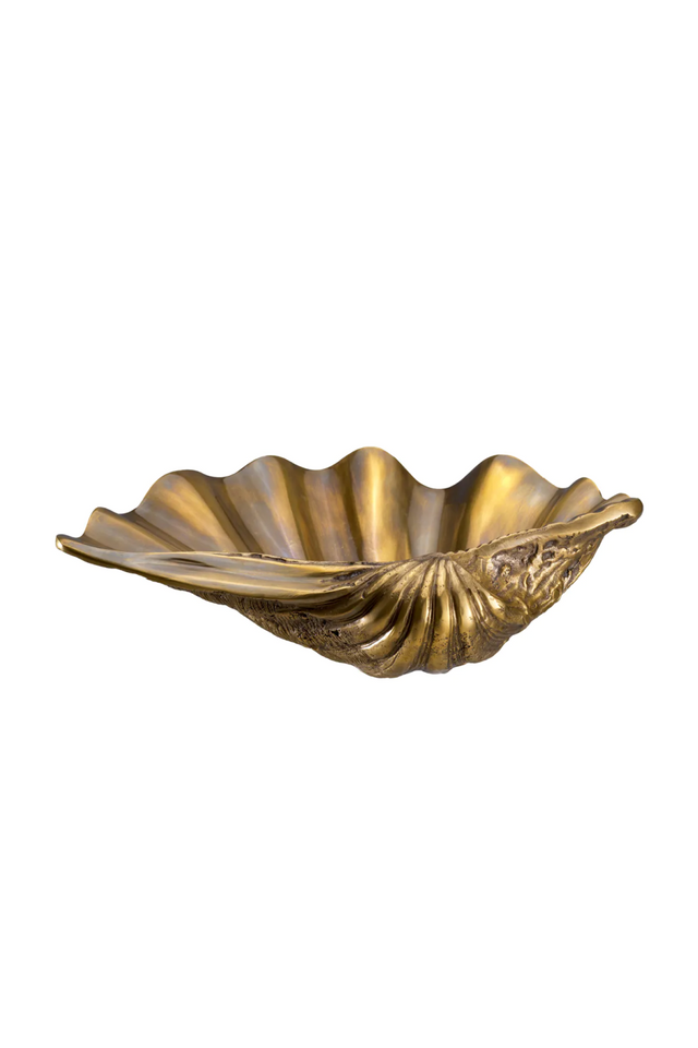 Vintage Brass Seashell Object | Eichholtz Amandine | Oroa.com
