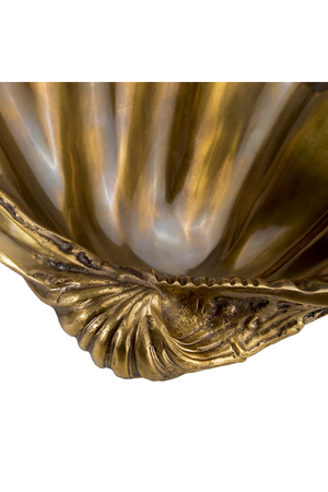 Vintage Brass Seashell Object | Eichholtz Amandine | Oroa.com