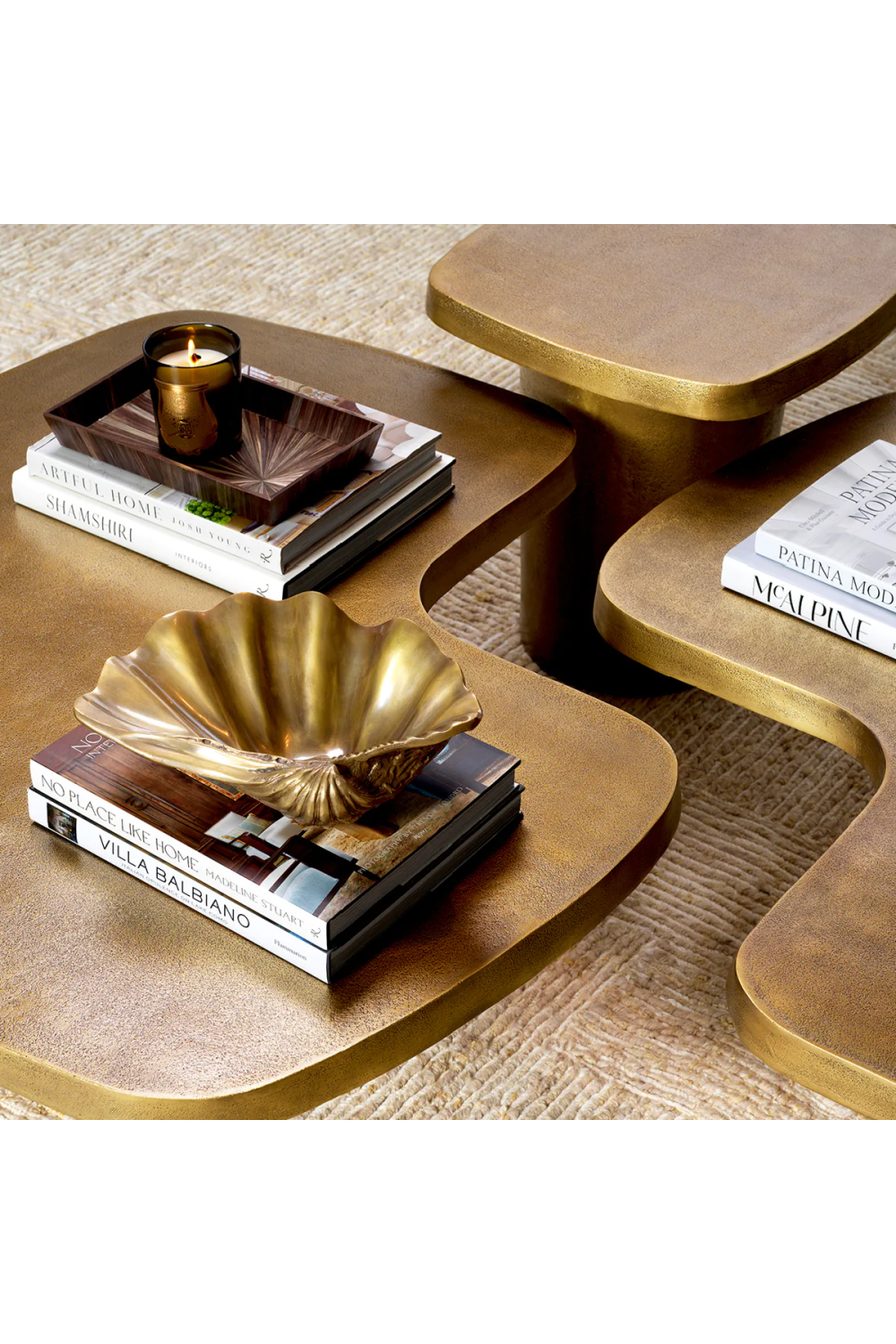 Vintage Brass Seashell Object | Eichholtz Amandine | Oroa.com