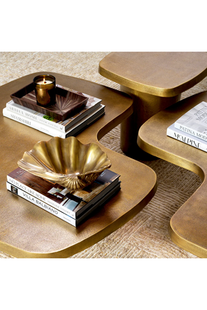 Vintage Brass Seashell Object | Eichholtz Amandine | Oroa.com