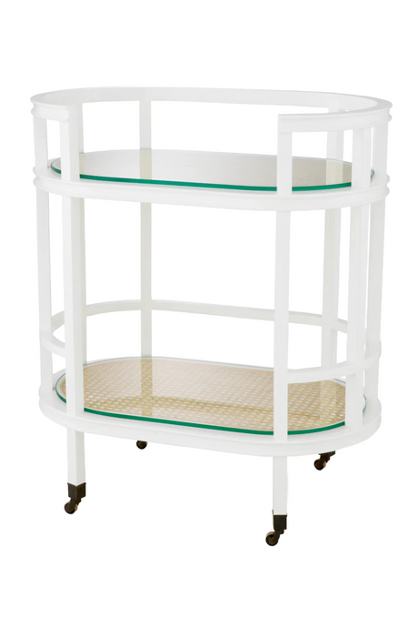 Natural Cane Oblong Trolley | Eichholtz Bahamas | Oroa.com