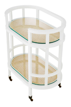 Natural Cane Oblong Trolley | Eichholtz Bahamas | Oroa.com