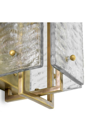 Rectangular Glass Wall Lamp | Eichholtz Solara | Oroa.com