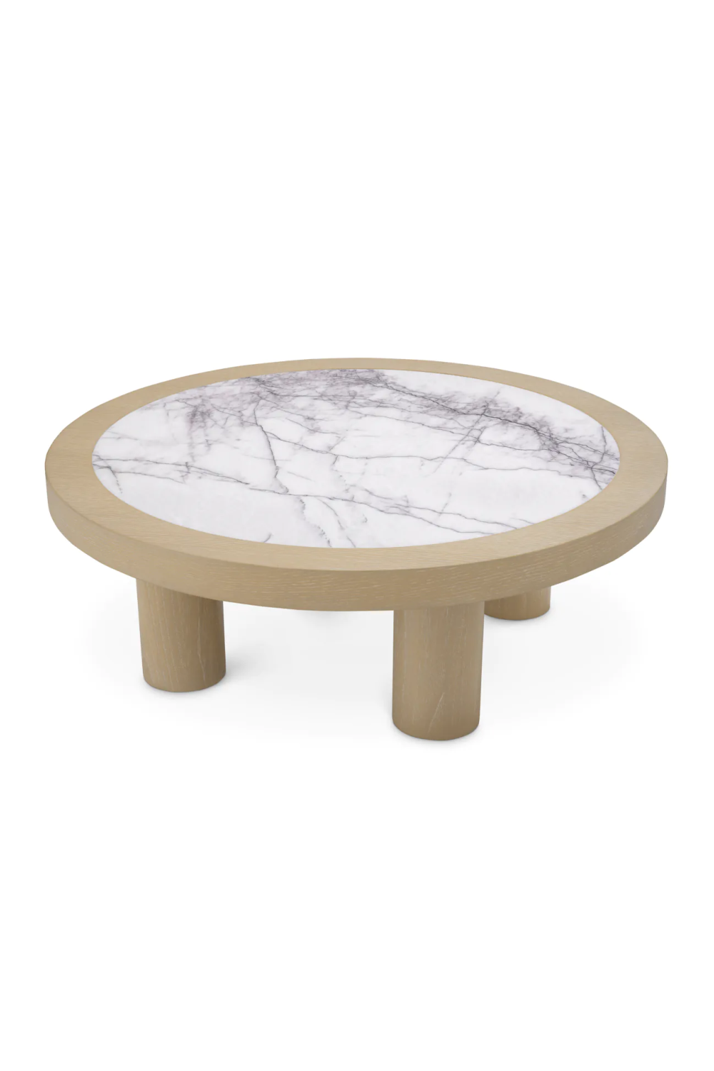 Oak Veneer Marble Coffee Table | Eichholtz Presedio | Oroa.com