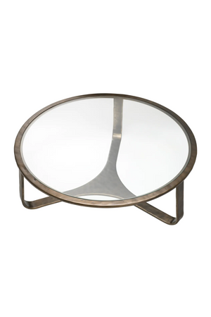 Aluminum Round Coffee Table | Eichholtz Cambronne | Oroa.com