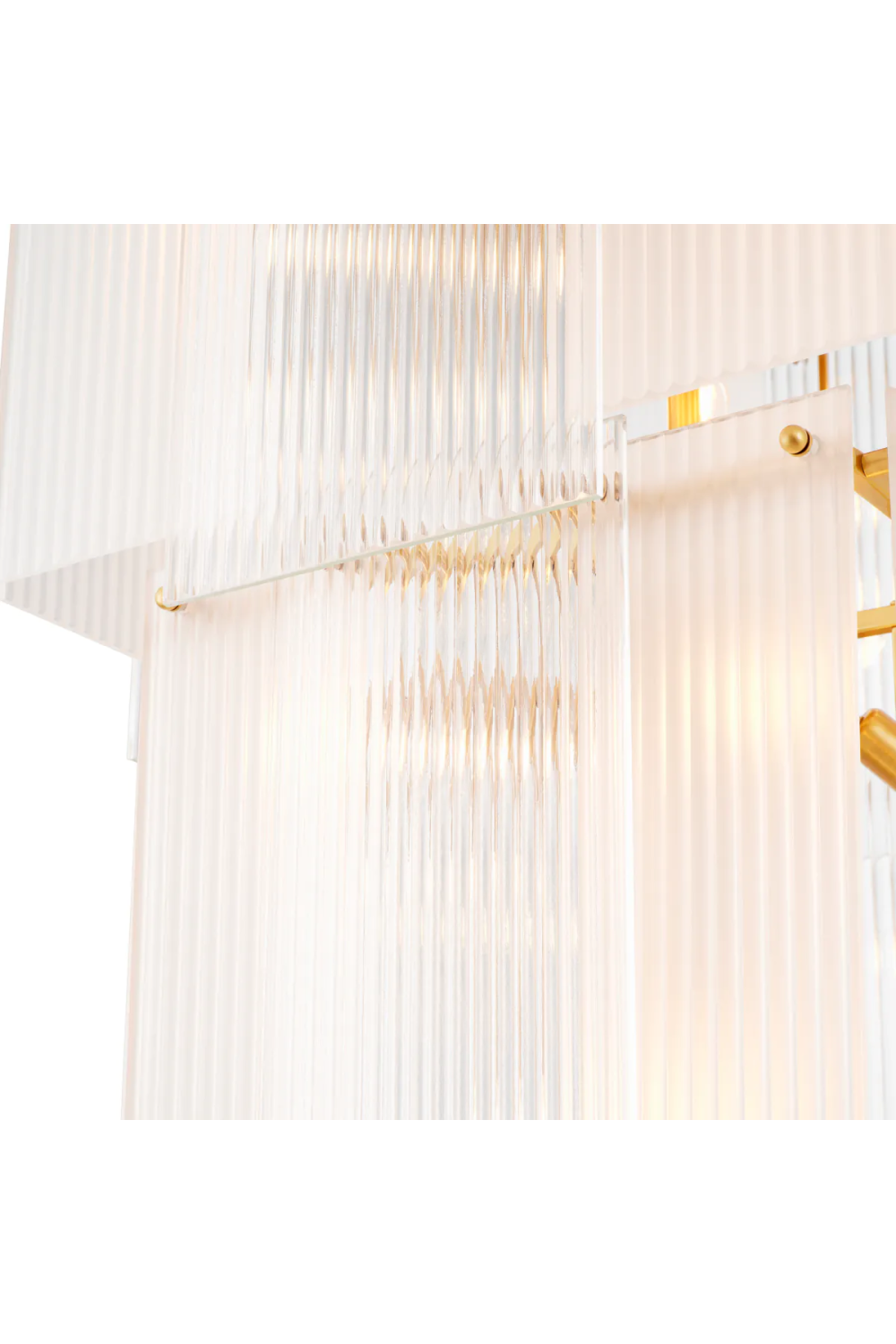 Frosted Glass Tiered Chandelier | Eichholtz Giardano | Oroa.com