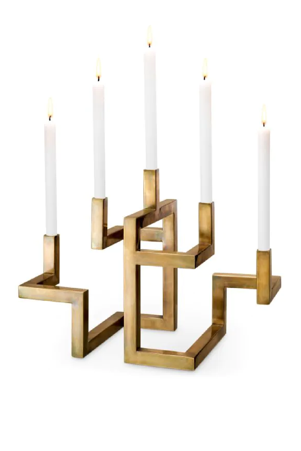 5 Arm Gold Candle Holder | Eichholtz Skyline | Oroa.com