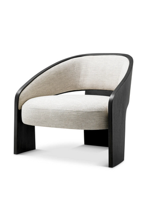 Dark Gray Oak Lounge Chair | Oroa.com