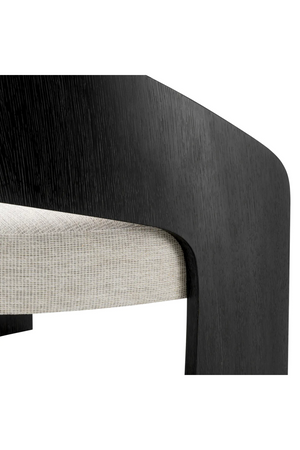 Dark Gray Oak Lounge Chair | Oroa.com