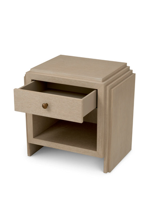 1-Drawer Oak Nightstand | Eichholtz ArtDeco | Oroa.com