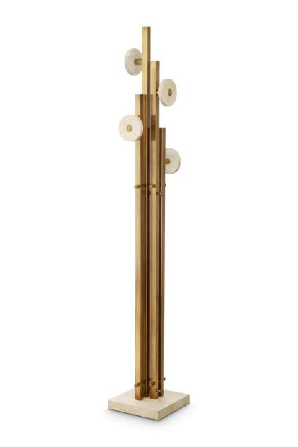 Vintage Brass Coat Rack | Eichholtz Amadorac | Oroa.com