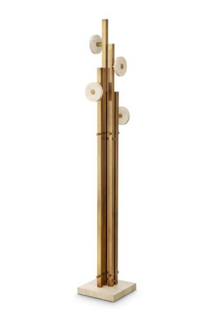Vintage Brass Coat Rack | Eichholtz Amadorac | Oroa.com