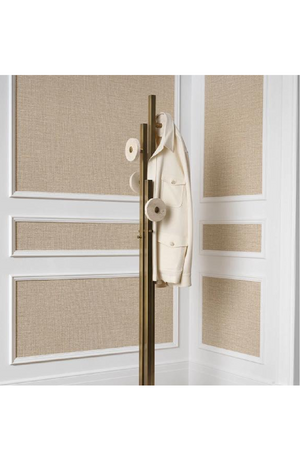 Vintage Brass Coat Rack | Eichholtz Amadorac | Oroa.com