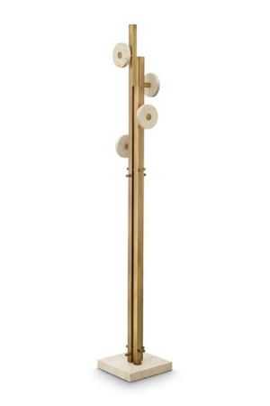 Vintage Brass Coat Rack | Eichholtz Amadorac | Oroa.com