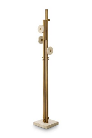 Vintage Brass Coat Rack | Eichholtz Amadorac | Oroa.com