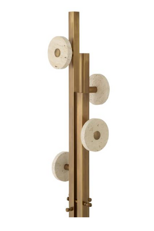 Vintage Brass Coat Rack | Eichholtz Amadorac | Oroa.com