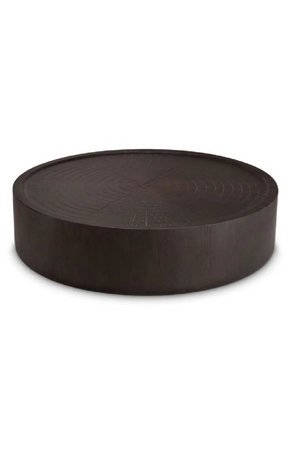 Dark Brown Round Coffee Table | Eichholtz Chambord | Oroa.com