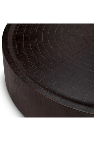 Dark Brown Round Coffee Table | Eichholtz Chambord | Oroa.com