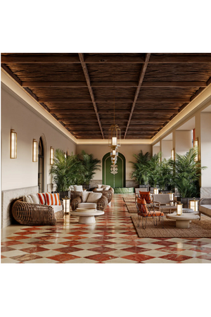 Rattan Outdoor Lounge Chair | Eichholtz Siderno | Oroa.com