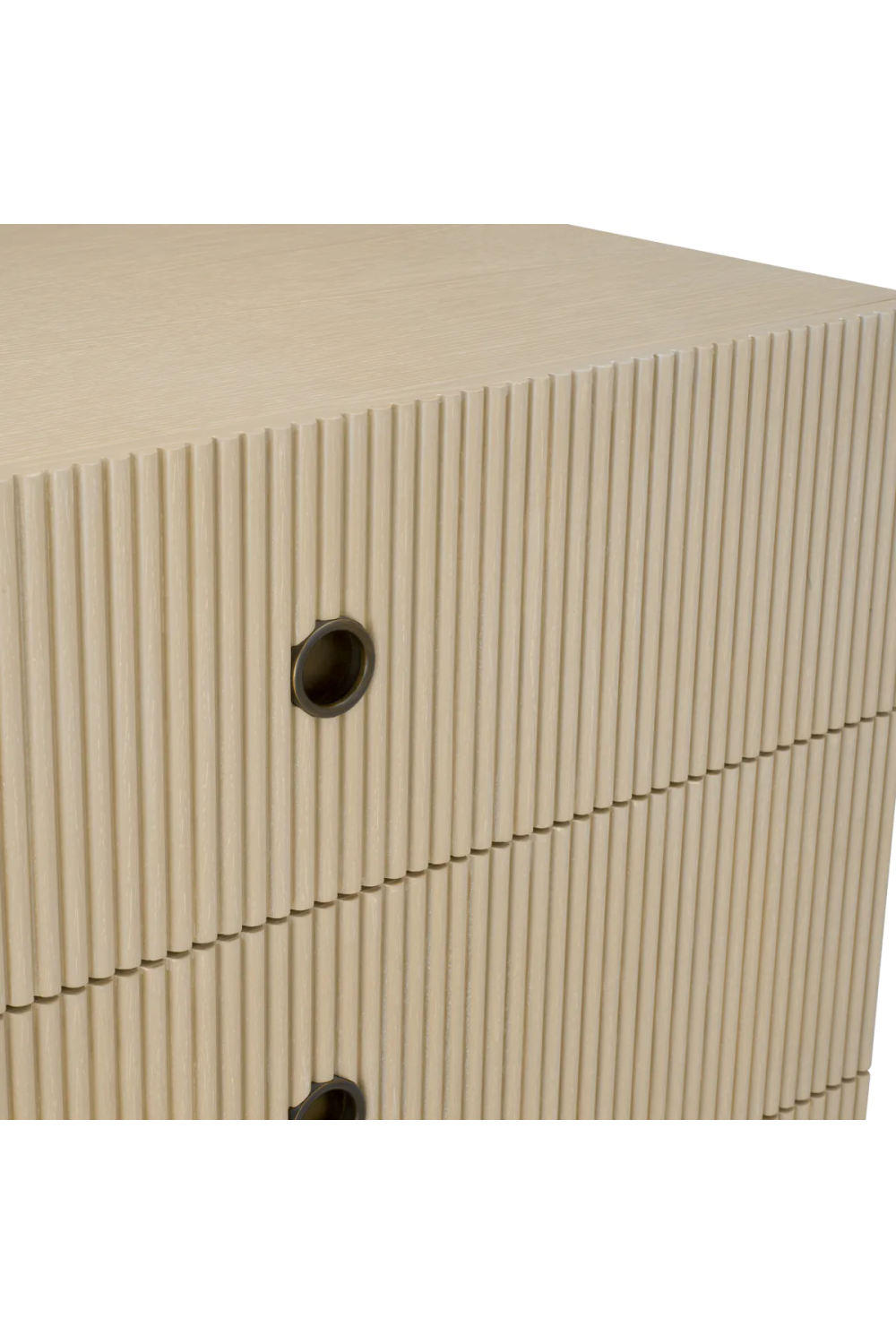 Ribbed Wood 6-Drawer Chest | Eichholtz Dimitrios | Oroa.com