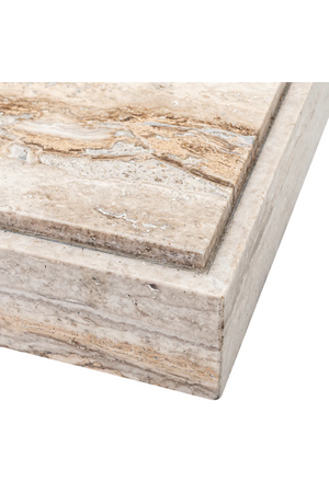Square Travertine Coffee Table | Eichholtz Sartoria | Oroa.com