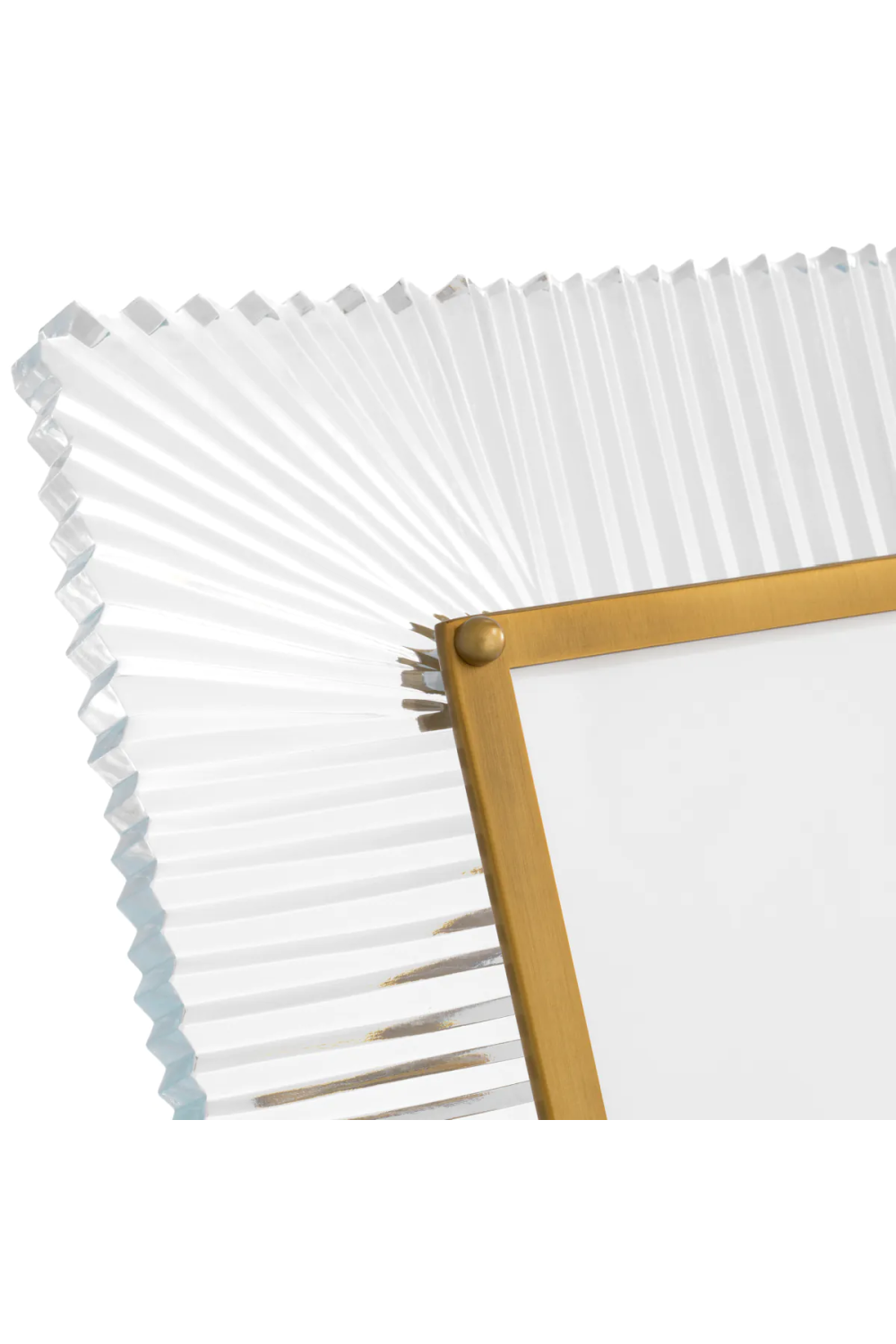 Carved Clear Glass Picture Frame | Eichholtz Camille | Oroa.com