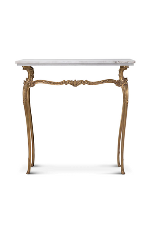 Carved Vintage Brass Console Table | Eichholtz Fabiola | Oroa.com