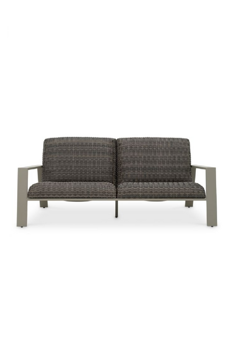 Gray Rattan Outdoor Sofa | Eichholtz Belle Vue | Oroa.com