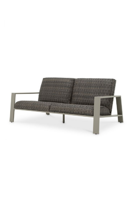 Gray Rattan Outdoor Sofa | Eichholtz Belle Vue | Oroa.com